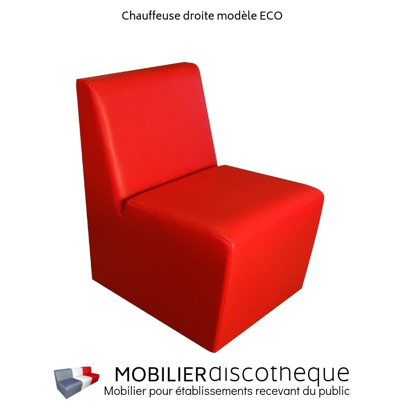 Chauffeuse ECO rouge